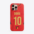 Coque Belgique Domicile - Coupe du Monde 2026 Personnalisable