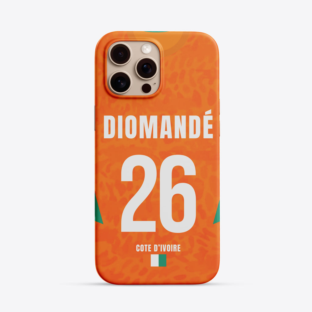 Coque Côte d’Ivoire Domicile - Coupe du Monde 2026 Personnalisable