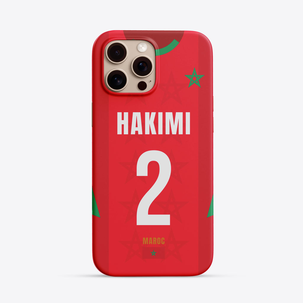 Coque Maroc Domicile - Coupe du Monde 2026 Personnalisable