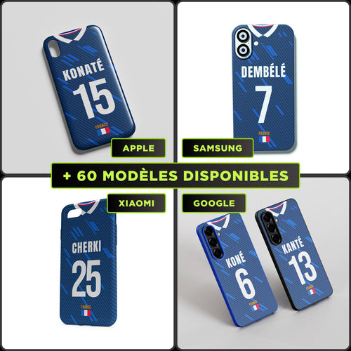 Coque Algérie Extérieur - Coupe du Monde 2026 Personnalisable