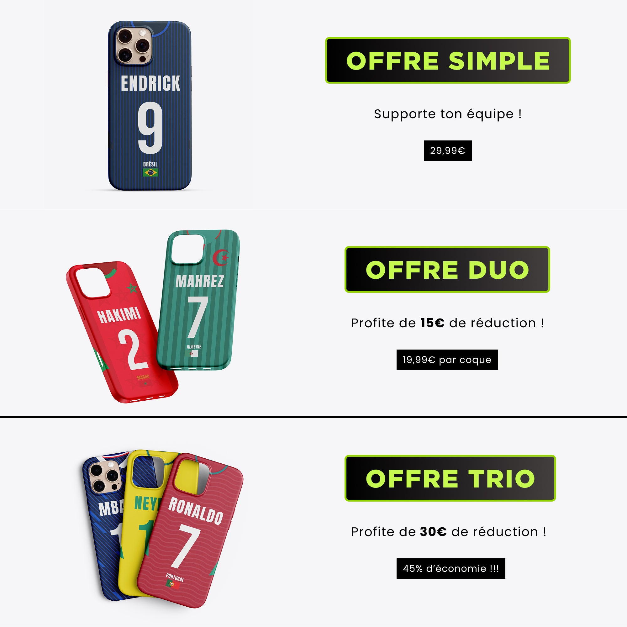 Coque Argentine Domicile - Coupe du Monde 2026 Personnalisable