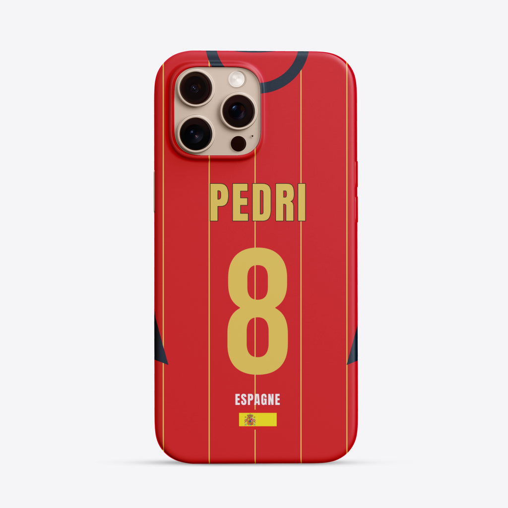Coque Espagne Domicile - Coupe du Monde 2026 Personnalisable