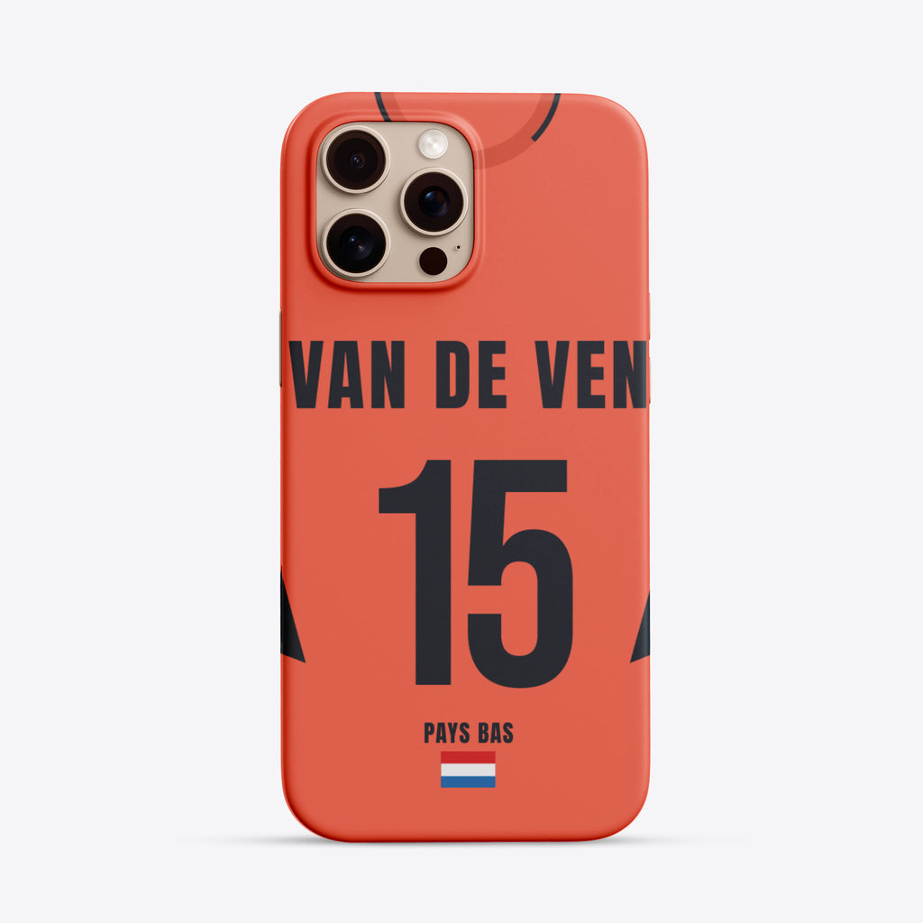 Coque Pays-Bas Domicile - Coupe du Monde 2026 Personnalisable