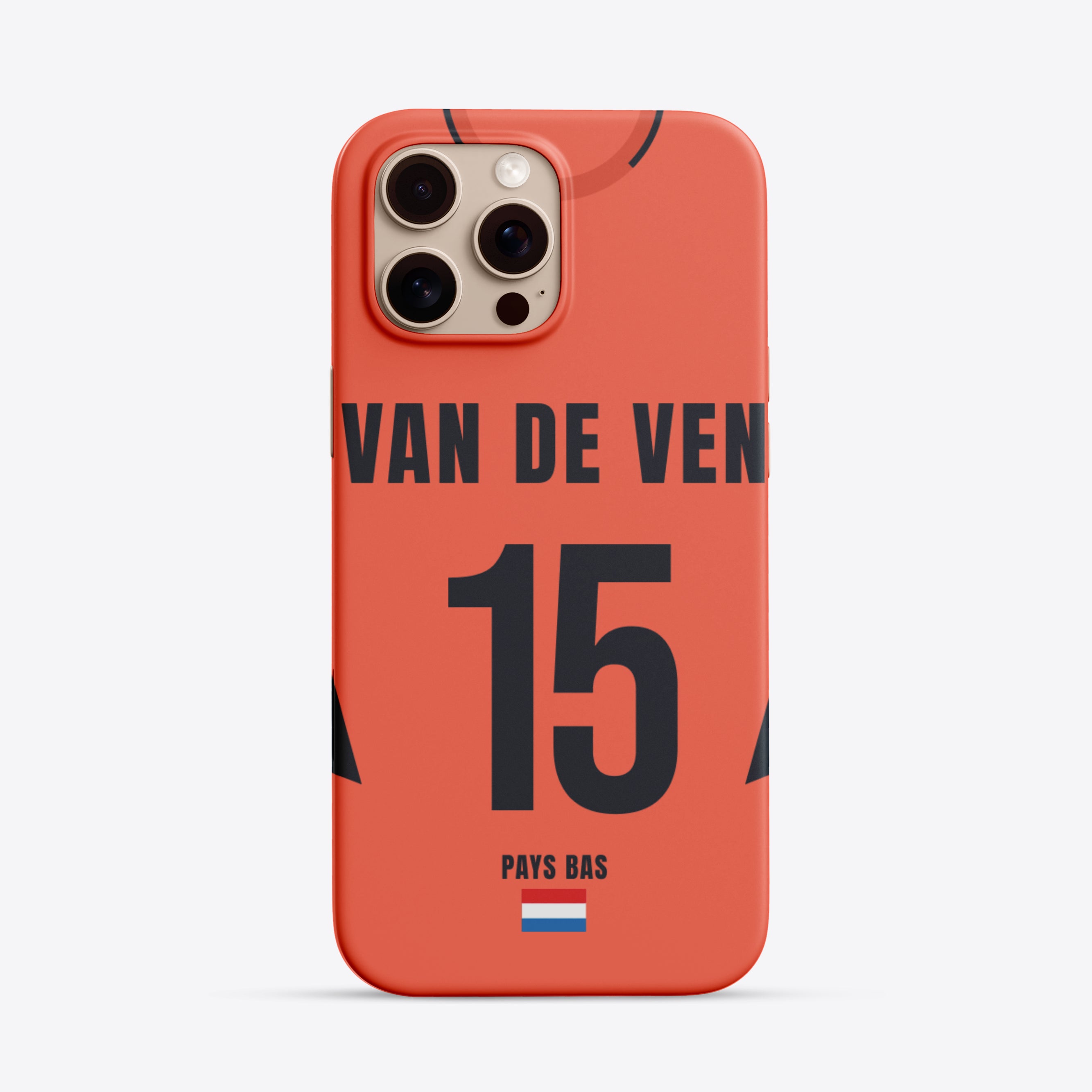 Coque Pays-Bas Domicile - Coupe du Monde 2026 Personnalisable